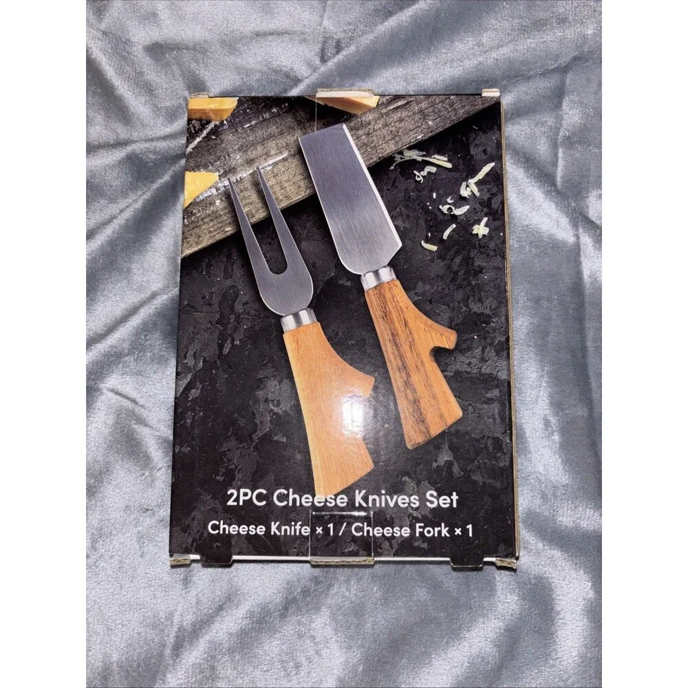 2 Piece Cheese Knives Set